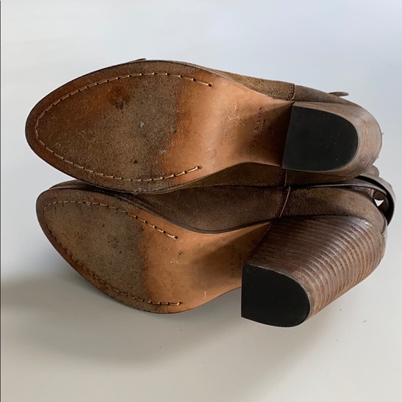 Rag & Bone Harrow ankle strap booties - Picture 5 of 5